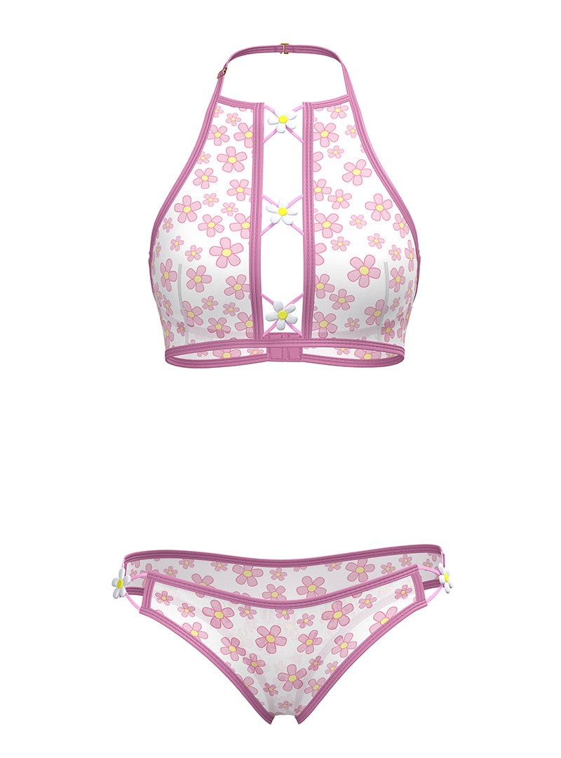 Halter Bralette & Panty Set